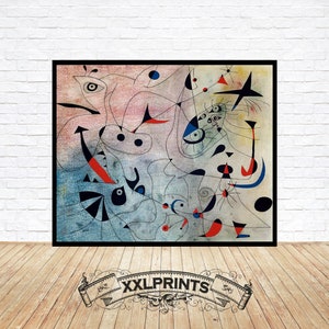 Joan Miro &#39;Morning Star&#39; Print: Fine Art Reproduction