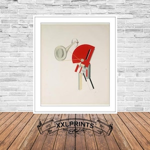 El Lissitzky The Announcer Print: Suprematism Fine Art Reproduction