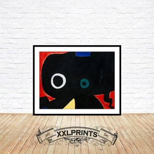 Joan Miro &#39;Personagge&#39; Print, 1973: Fine Art Reproduction