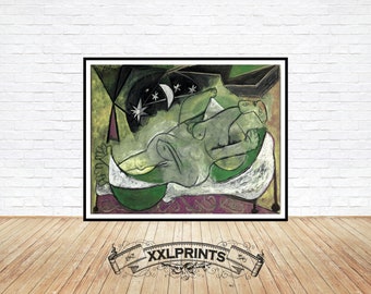 Faune Devoilant Une Femme 1936 Pablo Picasso Original Tear Sheet