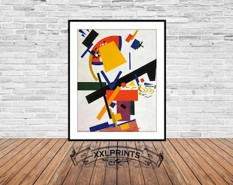Kazimir Malevich Suprematism Art Print: Fine Art Reproduction