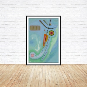 Wassily Kandinsky, Light, 1930, beautiful fine reproduction, fine art print, oversize print