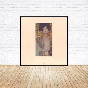 Gustav Klimt Judith and Holofernes Print: Fine Art Reproduction