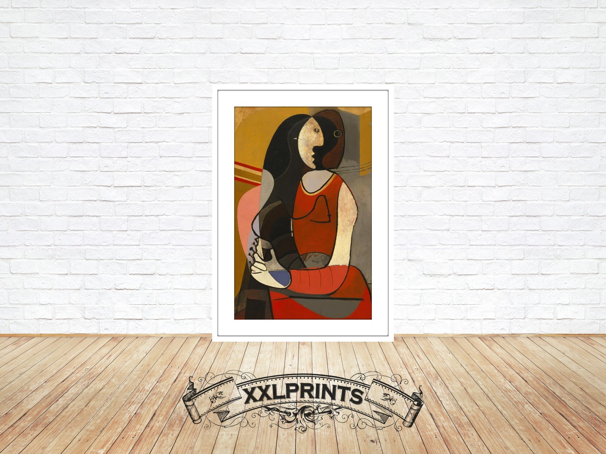 ピカソ「座る女性」版画、1937年：美術複製 - Etsy 日本