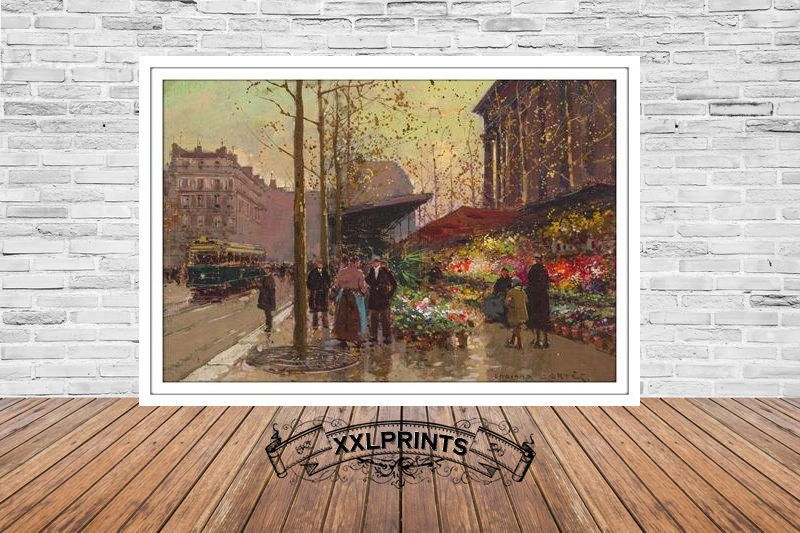 Edouard-Leon Cortes、希少画集より、新品額装付 Edouard-Leon Cortes、希少画集より、新品額装付