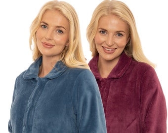 Suzy & Me Ladies Cosy Fleece Bedjacket