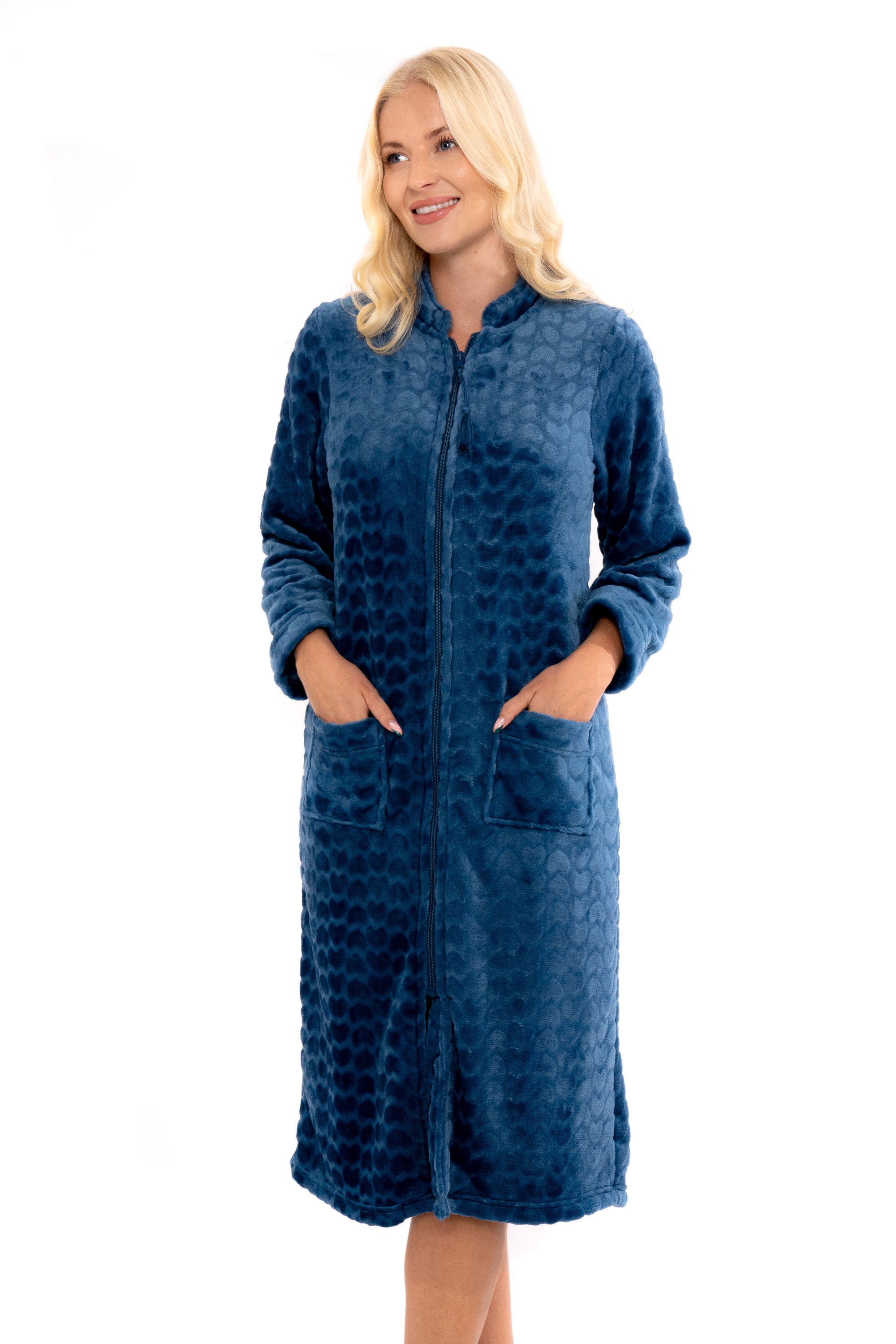 M and s shop ladies zip dressing gowns
