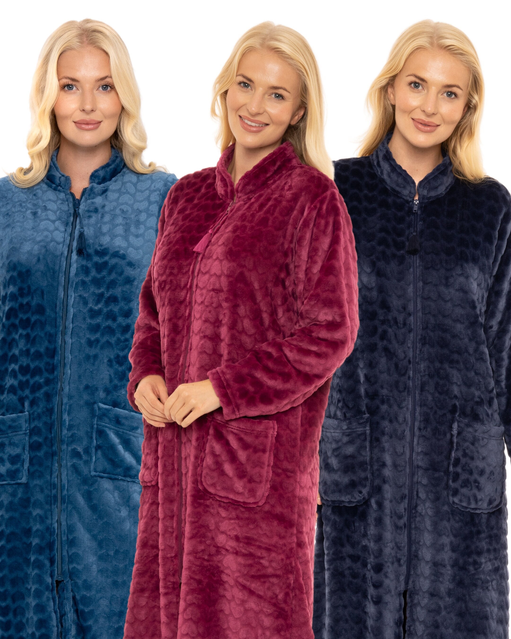 Cheap Women Thicken Warm Flannel Robe Winter Long Sleeve Plush Bathrobe  Sexy Solid Color Nightgown Lounge Sleepwear Bathing Homewear | Joom