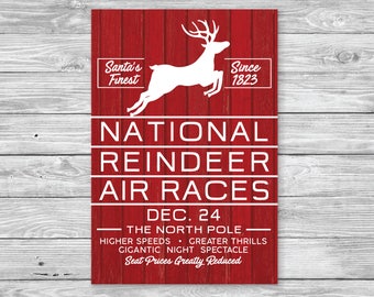 Reindeer Aviation SVG, Fixer Upper Christmas Vector, Vintage Christmas SVG, Print, Vector, Magnolia Farms, Rustic, Joanna Gaines, Stencil