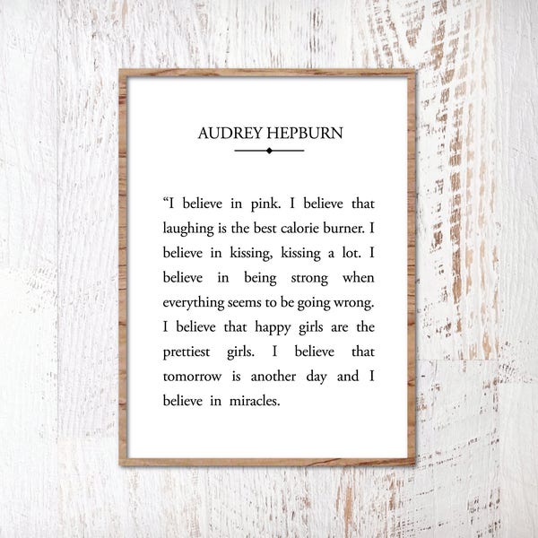 Audrey Hepburn Sign, Book Page Cut File, Audrey Hepburn Cut File, Audrey Hepburn Quote, Cricut SVG Bundle, SVG, Print, Vector, Printable