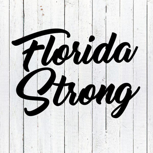 Florida Strong, Hurricane Irma, Florida Irma, Florida Strong Sign, Florida Strong Shirt, Vector, SVG, Cut File, Print, Vinyl, Sticker