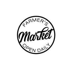 Farmers Market Sign, Market Sign, Sign, Printable, Cuttable, SVG, Vinyl ...