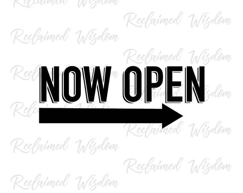 Open Closed Sign Open Bar Sign Modern Farmhouse Print - Etsy