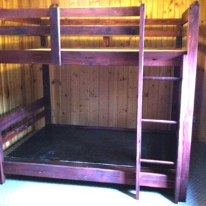 Diy Bunk Bed Plan To Build Your Own King Over Queen Over Full Etsy