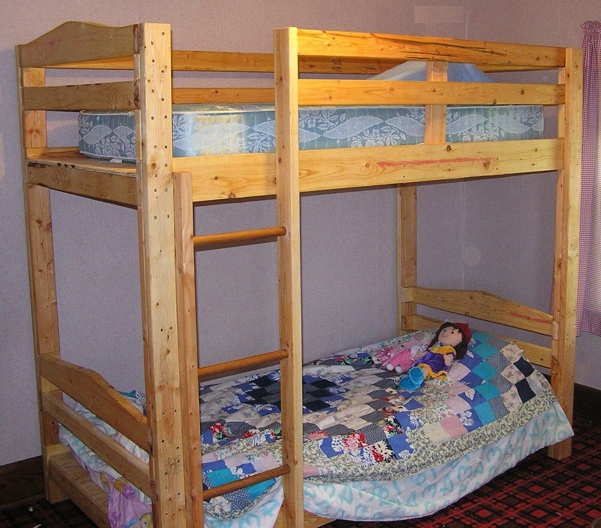 Build Your Own Bunk Bed Pattern DIY King Queen Full or Twin Etsy