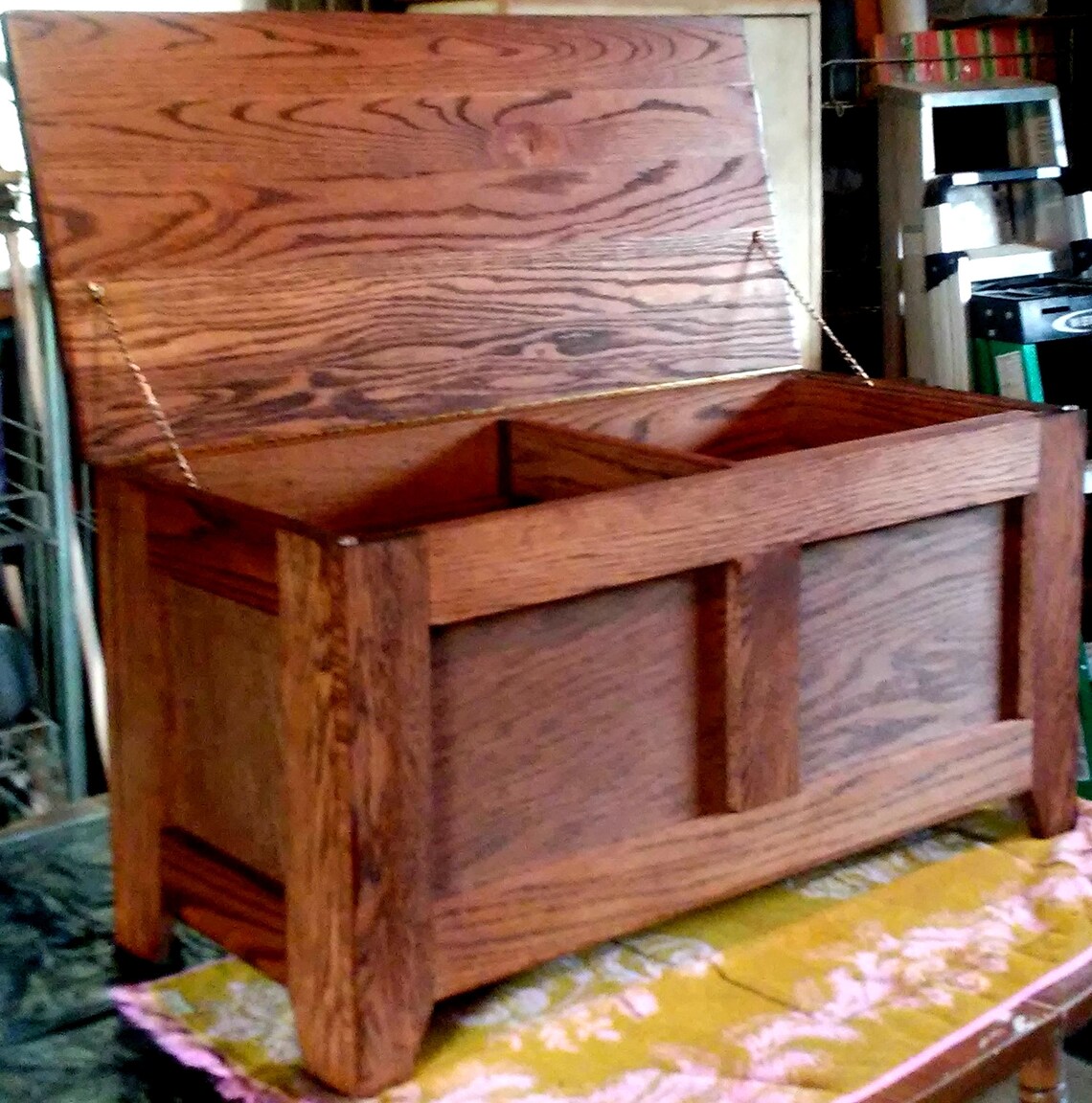 DIY Cedar Chest Plan to Build Your Own Shaker Toy Storage Hope Etsy