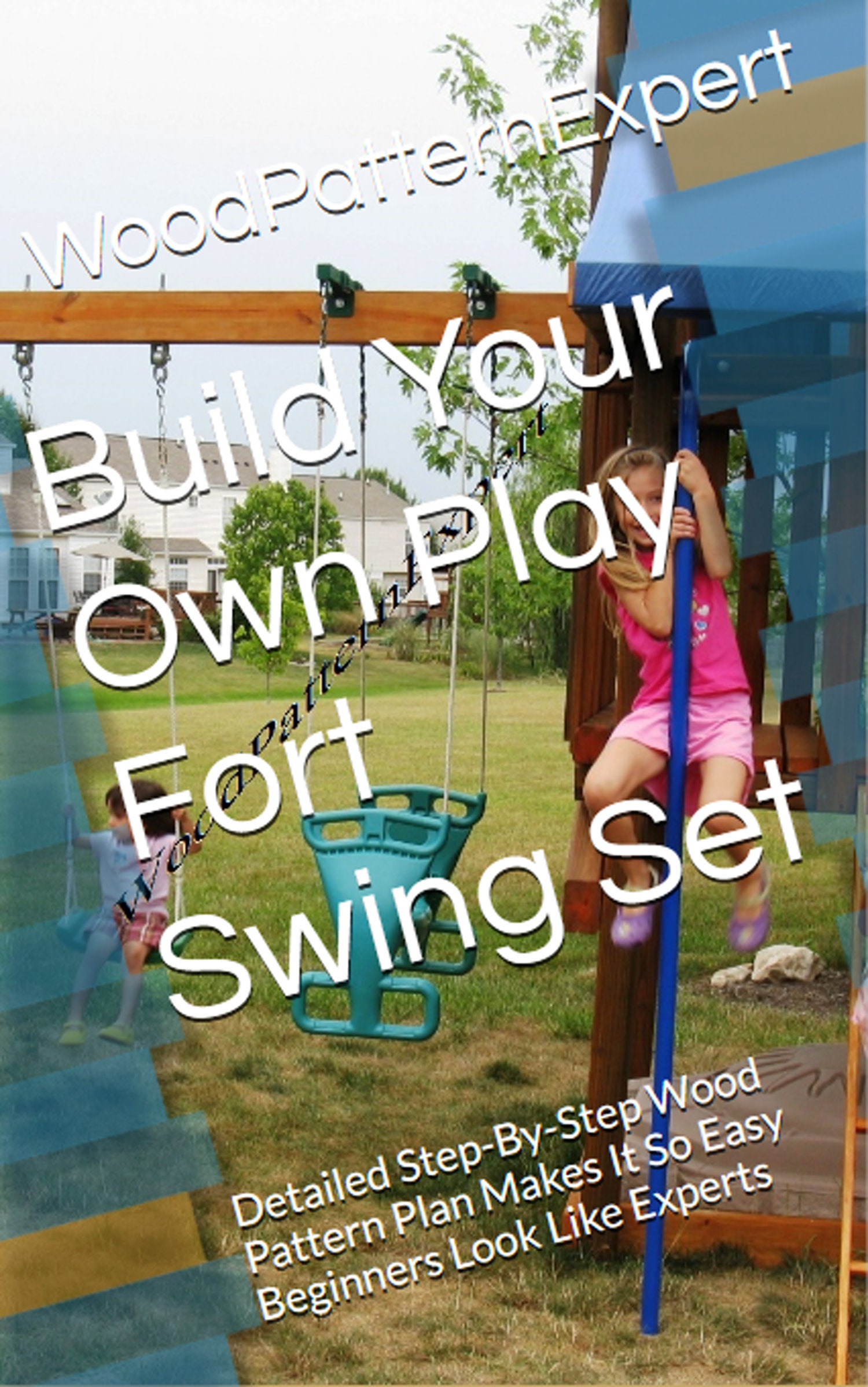 DIY Play Fort Swing Set Plan to Build Your Own Childs Etsy