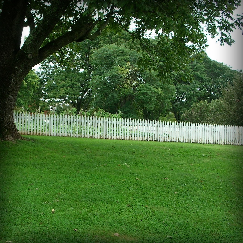 Build Your Own Picket Fence Pattern DIY Civil War Garden Fence Etsy