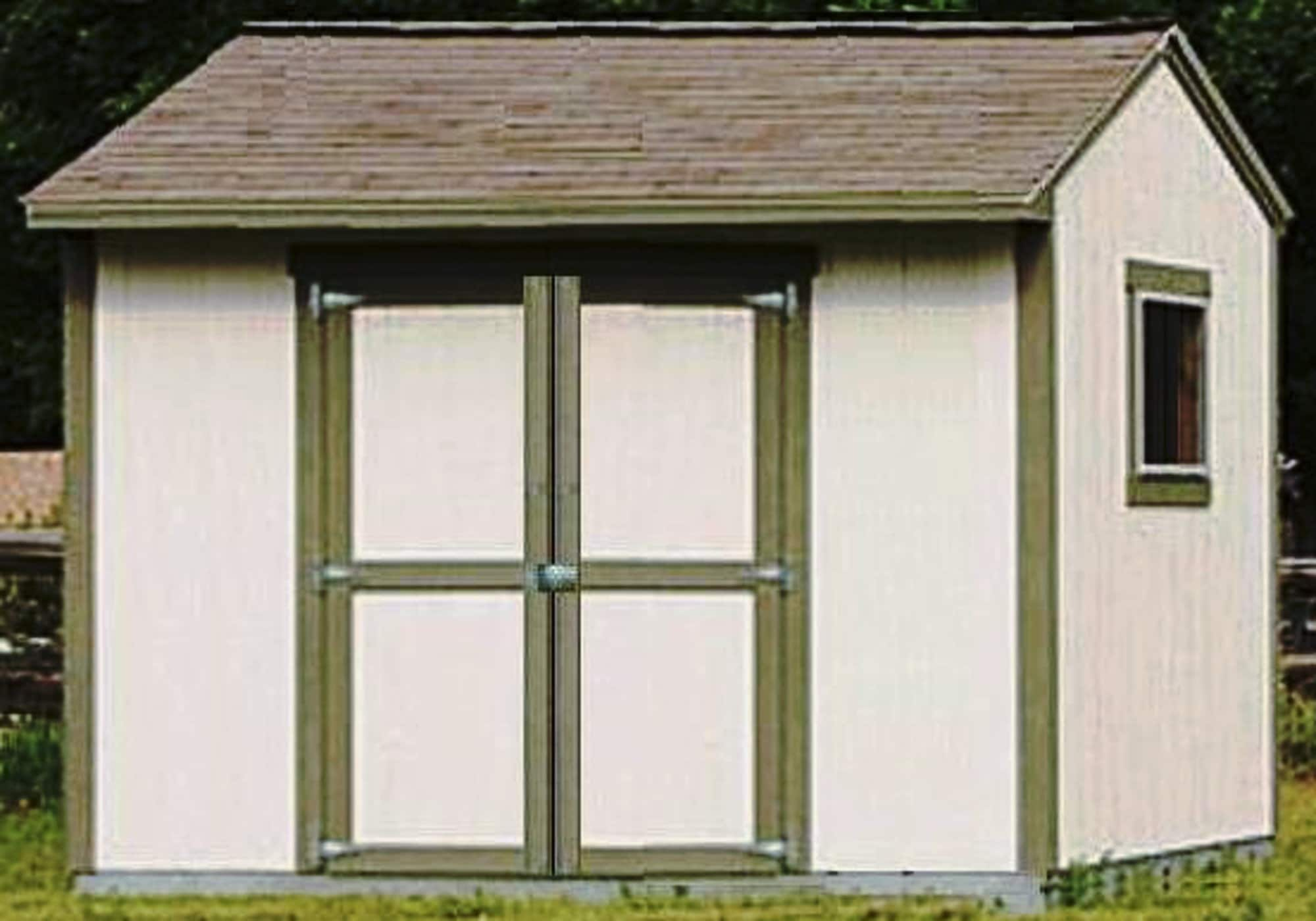 DIY 10 X 8 Shed Plan to Build Your Own Utility Storage | Etsy