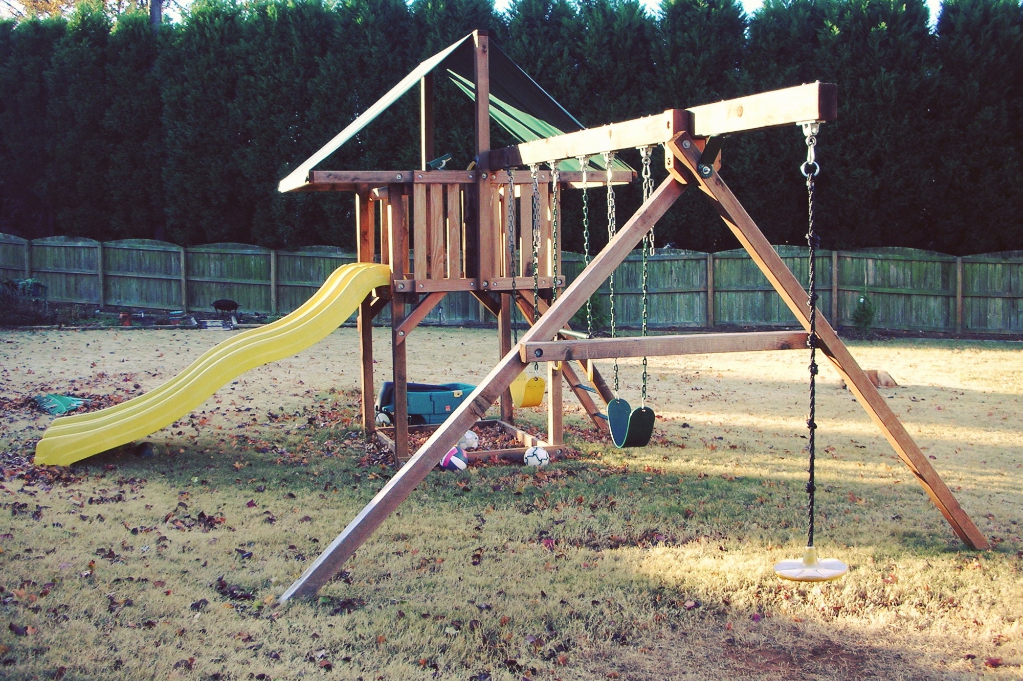 DIY Play Fort Swing Set Plan to Build Your Own Childs Etsy