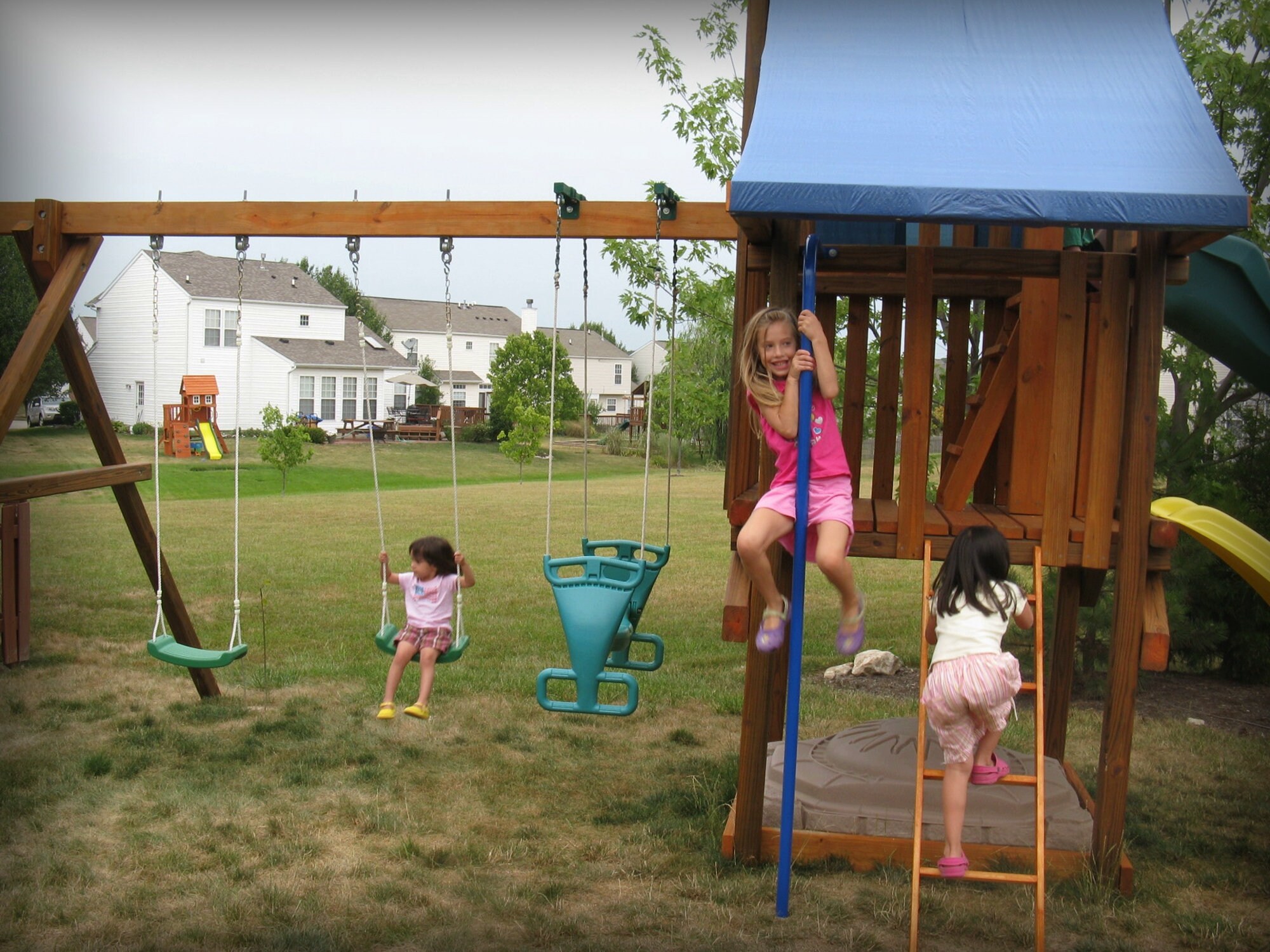 DIY Play Fort Swing Set Plan to Build Your Own Childs Etsy