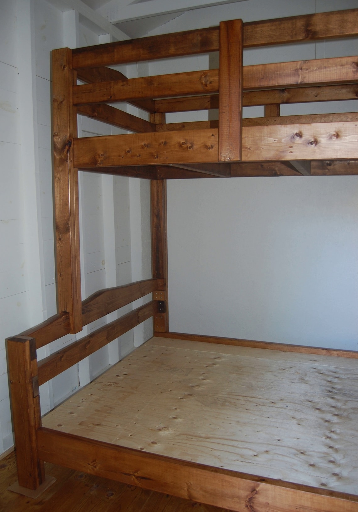 Build Your Own Bunk Bed Pattern DIY King Over Queen Over Full Etsy