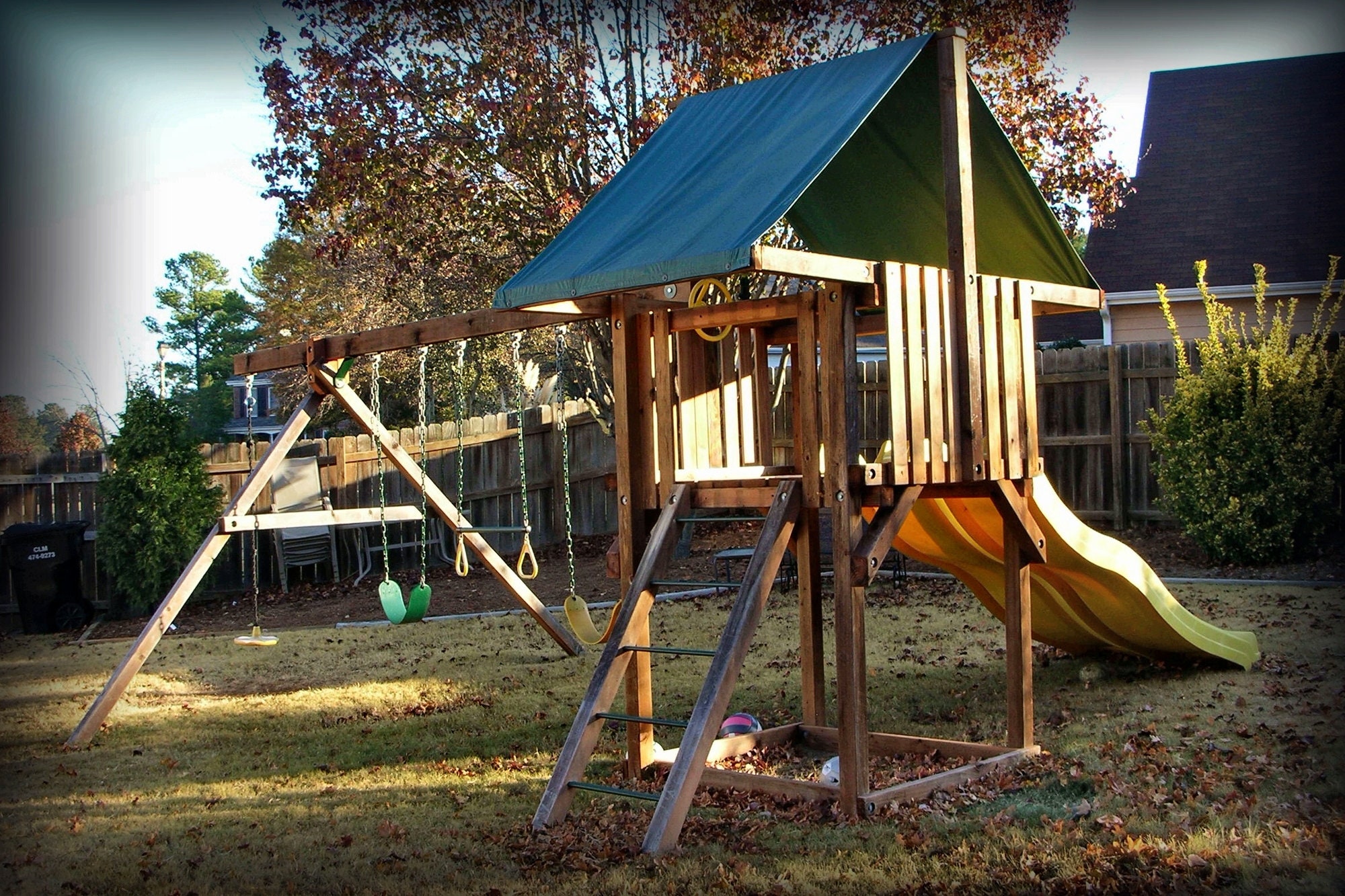 Swing Set Fort Plans