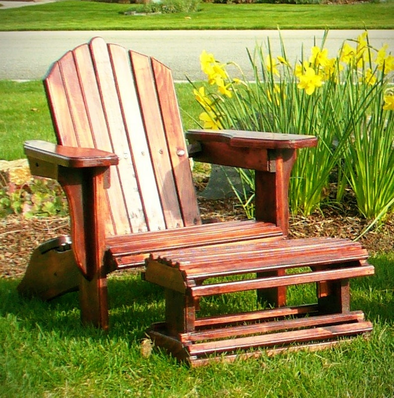 DIY Adirondack Chair Plan to Build Your Own With Foot Rest 