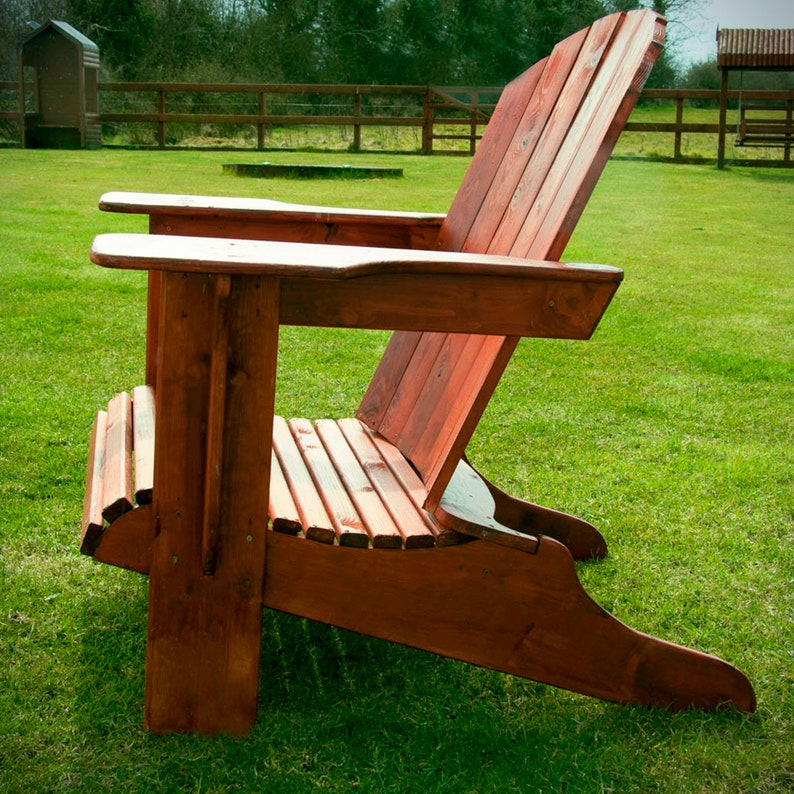 DIY Adirondack Chair Plan to Build Your Own With Foot Rest 