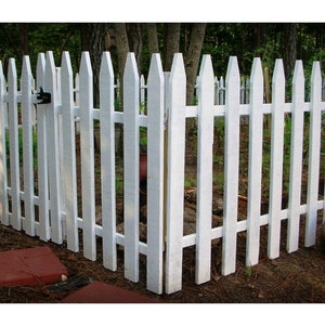 DIY Garden Fence How-to Book; Digital Downloadable PDF Pattern Plan to Easily Build Any Size Civil War Picket Style
