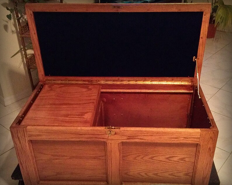 DIY Cedar Chest Plan to Build Your Own Shaker Toy Storage Hope Etsy