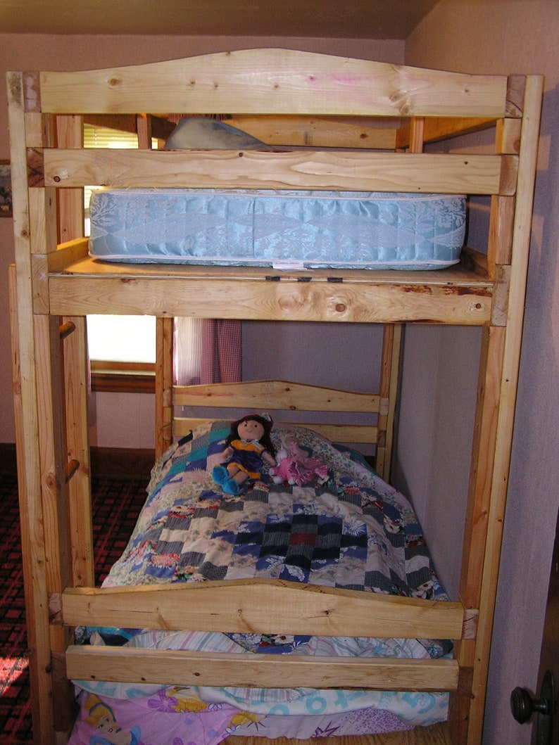 DIY Bunk Bed Plan to Build Your Own King Queen Full or ...