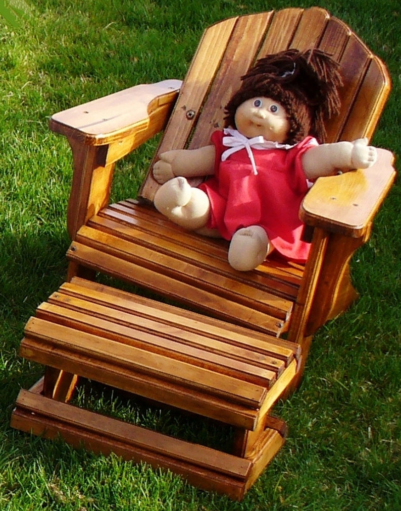 DIY Child Size Adirondack Chair Plan to Build Your Childrens Etsy