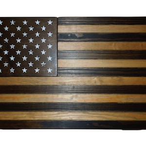 DIY Concealment Cabinet How-to Book; Pattern Plan to Easily Build 36.5&quot; Wide x 19.5&quot; Tall x 4.5&quot; Deep American Flag Locking Cabinet