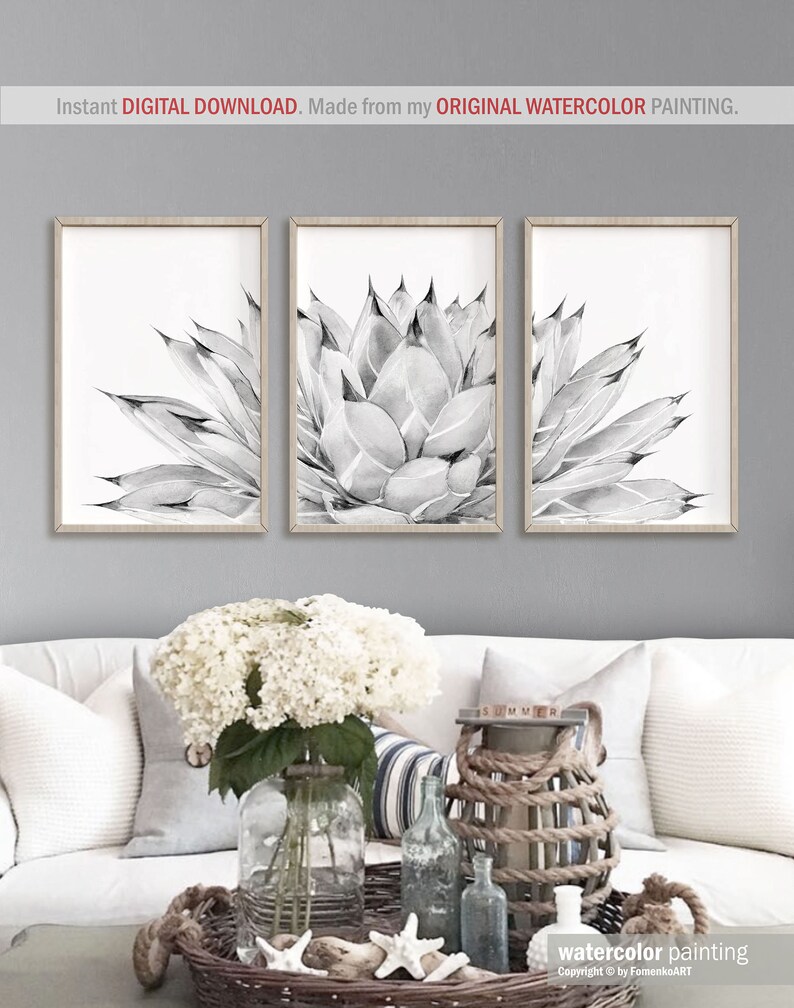 Black White Prints Bathroom Wall Decor Black and White Wall - Etsy