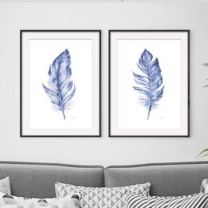 Feather Print 2Pc Set