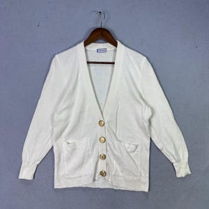 トップス retro Yves Saint Laurent cardigan yellow Yves saint laurent cardigan - Gem