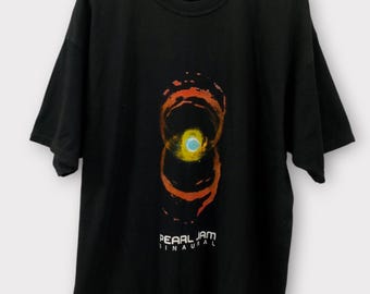 Maglietta vintage del tour Binaural dei Pearl Jam del 2000, maglietta della band Y2K Rock Grunge