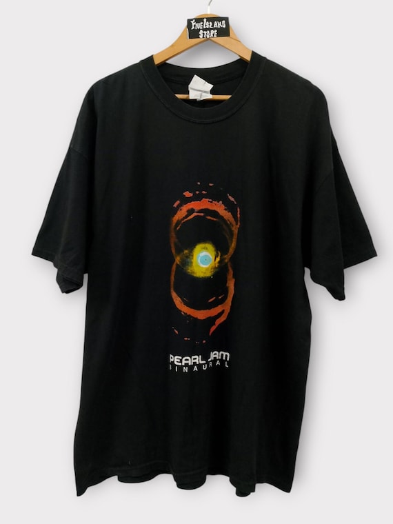 Vintage 2000 Pearl Jam Binaural Tour Tee Band T Shirt Y2K Rock