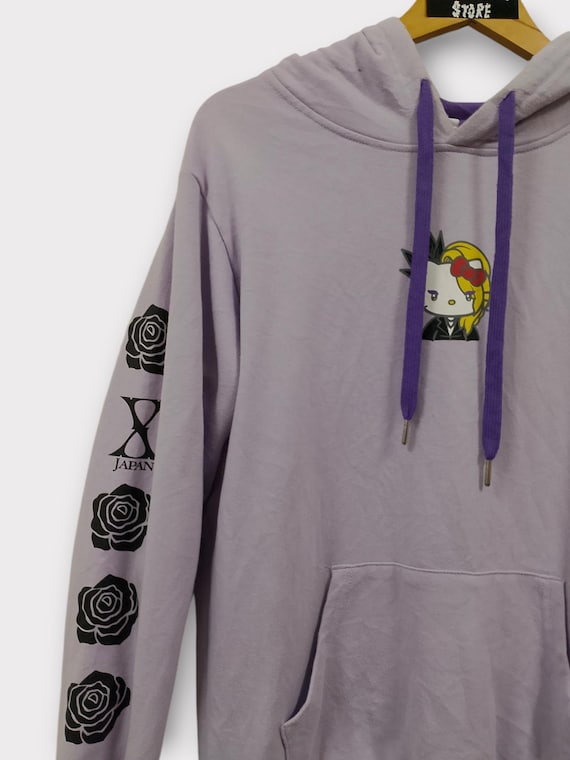 Vintage Yoshiki Hello Kitty Hoodie Japan Exclusive Y2K Streetwear
