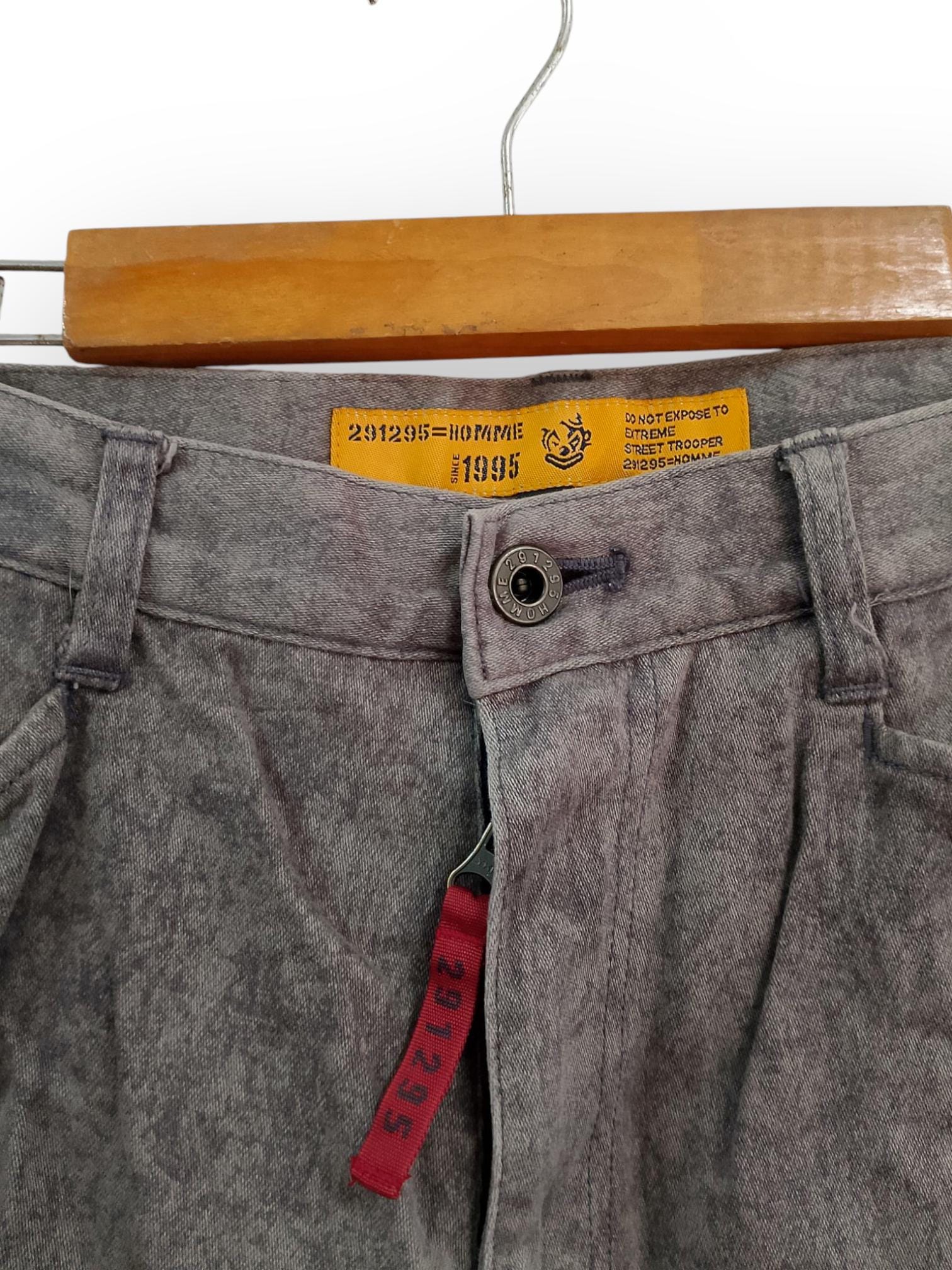Vintage 291295=HOMME Distressed Denim Pants – Avant Garde Japanese