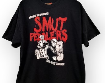 Maglietta vintage della band Smut Peddlers – Hanes Tagless XL – Maglietta grafica punk hardcore anni 2000