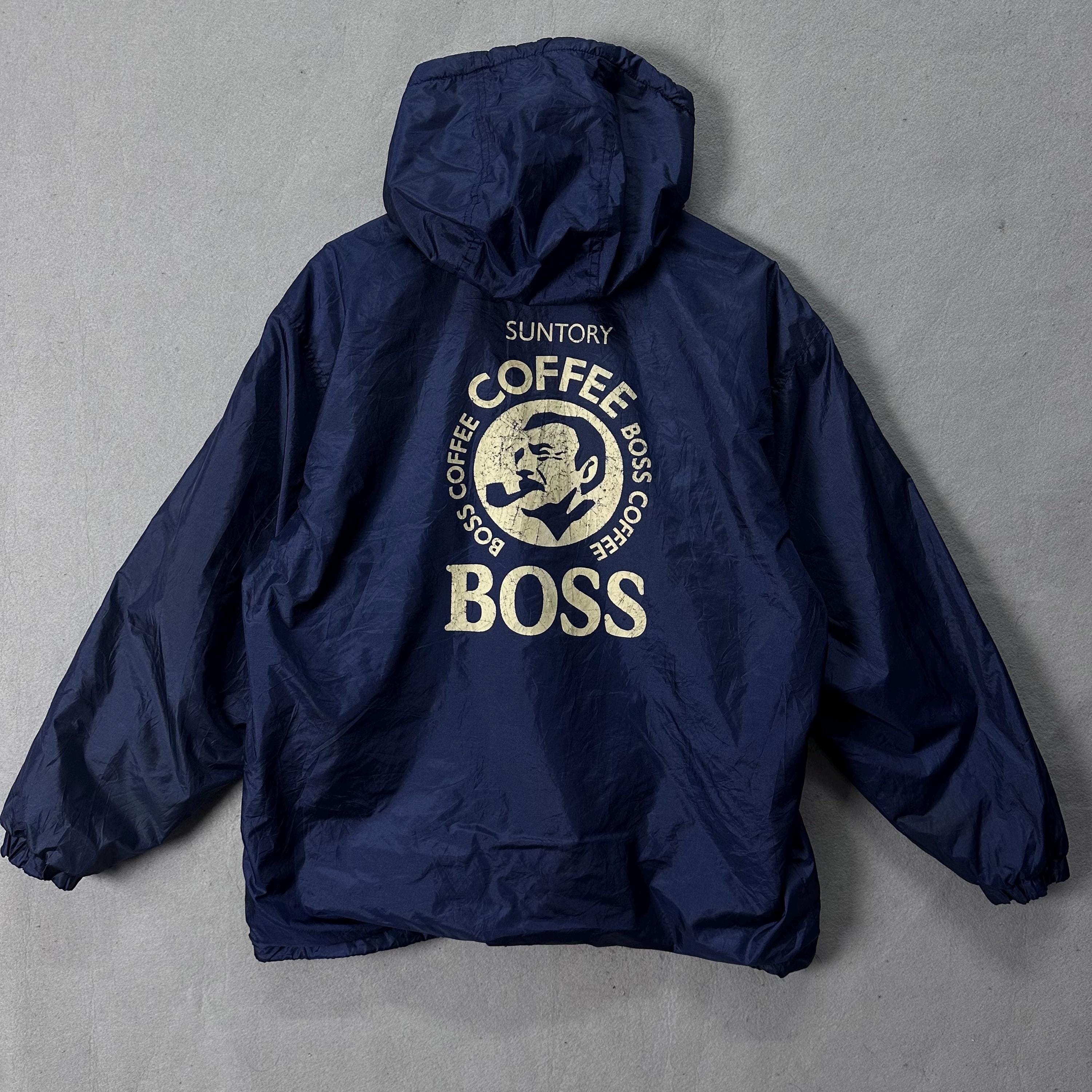 非売品　BOSS SUNTORY COFFEE ジャンパー SUNTORY COFFEE BOSS | スタジアムジャケット - 古着屋