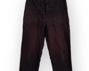 Size 29x31 Vintage Margaret Howell Black Casual Chino Pants MHL