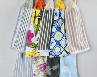 Kitchen Hand Towel | Hanging | Cotton | SINGLE LAYER - 9 Styles - 1-9