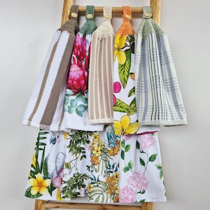 Kitchen Hand Towel Hanging Cotton SINGLE LAYER - 9 Styles - 1-9