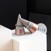 Atelier IDeco - Set of 2 concrete rose gold cone ring holders, ring organizer, for jewelry display stand 