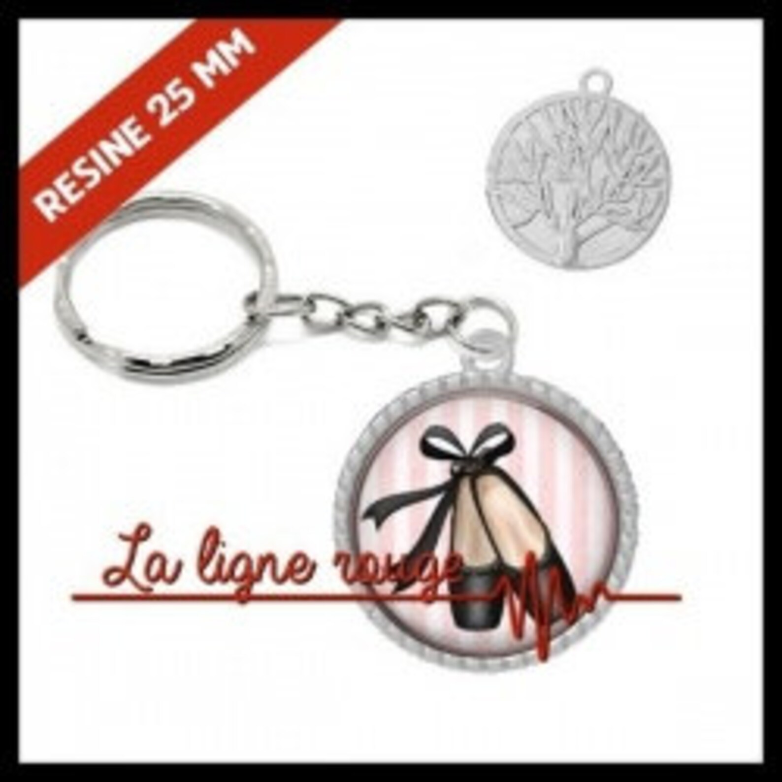 to choose from-with or without support cabochon, resin or glass, silver or bronze - ballet shoes (9300) - gift birthday christma to choose from-with or without support cabochon, resin or glass, silver or bronze - ballet shoes (9300) - gift birthday christma