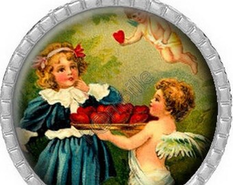 Cabochon pendant - Hearts and more! (187)
