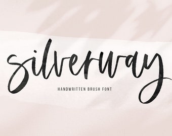 Modern Script Font Bundle Calligraphy Fonts Handwritten - Etsy